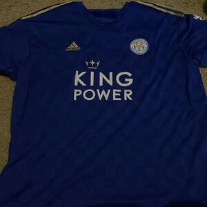 Leicester City 2019/20 Home Premier League Adidas Soccer Jersey